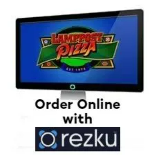 Best Rated Pizza Restaurant and Pizza Delivery, Davis, Ca Image that says Order Online at Rezku