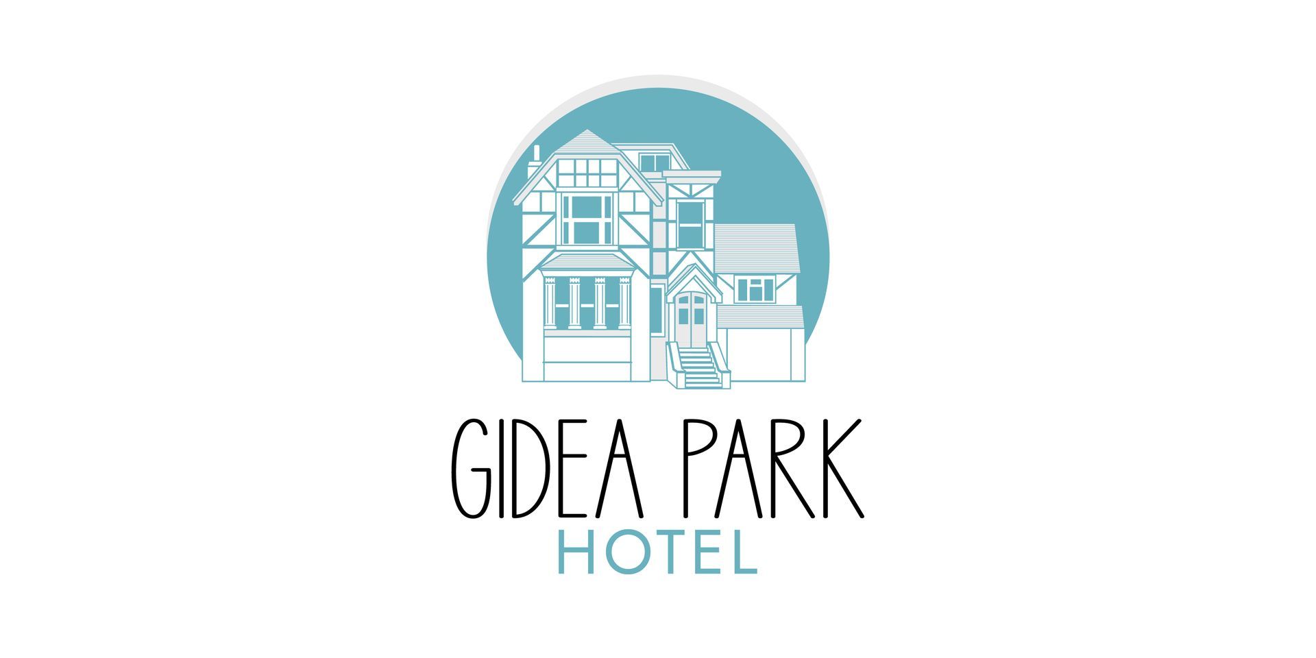 A logo for a hotel called gidea park hotel