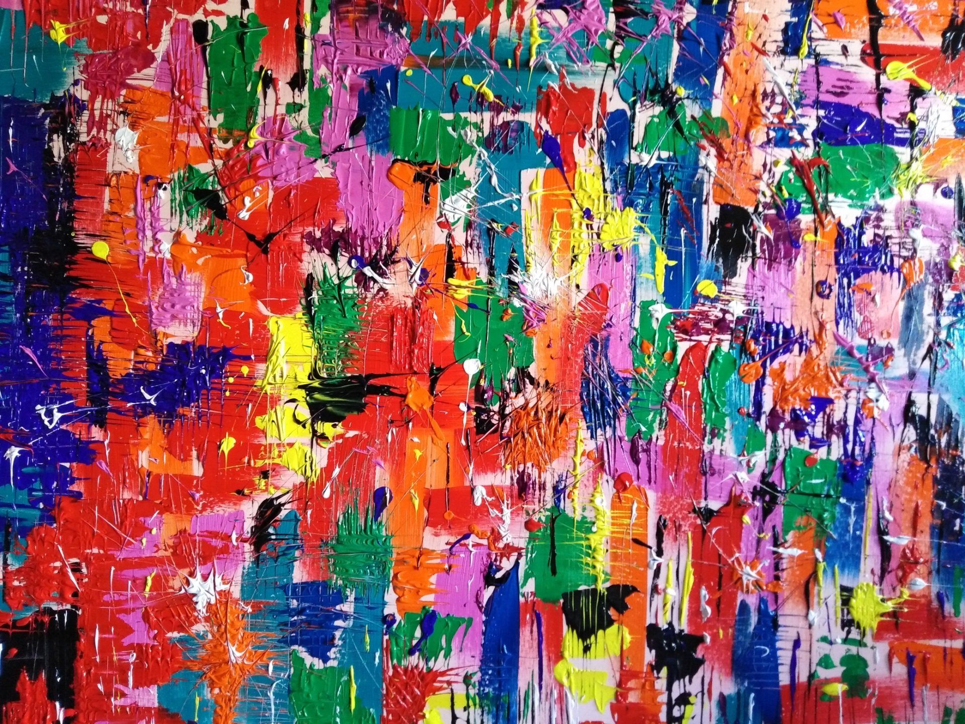 acrylic painting colours
