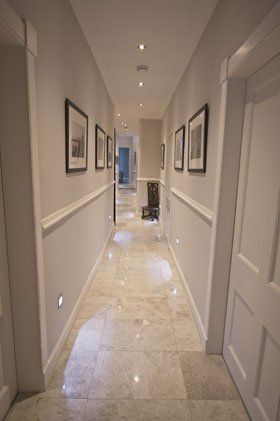 Tiling - Edinburgh, Scotland - Melville & McNicoll Tiling Specialists - Polished marble Floor 1