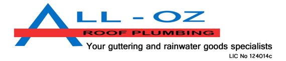 all oz roof plumbing business logo