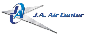 A logo for a company called j.a. air center
