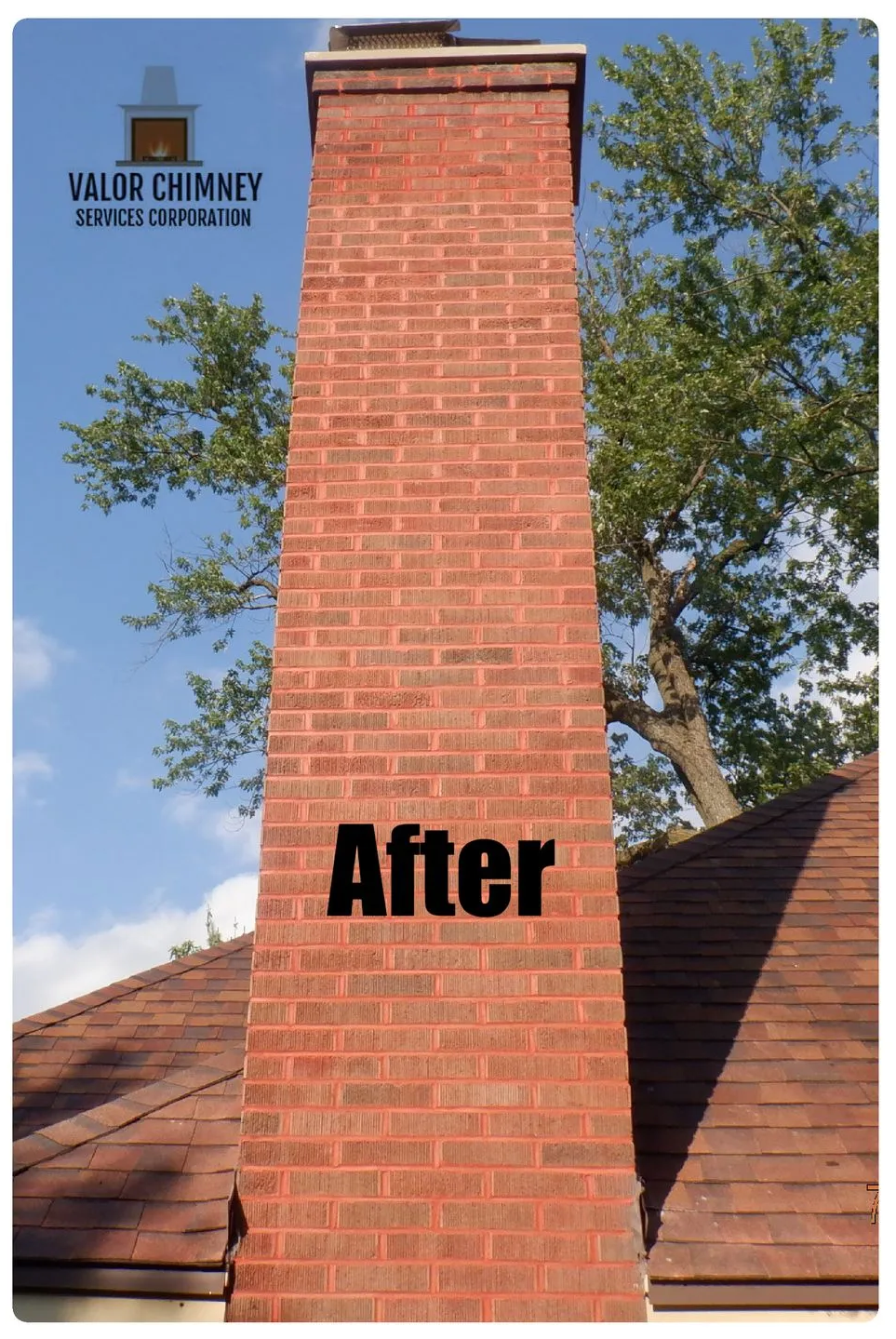 Chimney Bricks After Repair - Elgin, IL - Valor Chimney Services Corporation