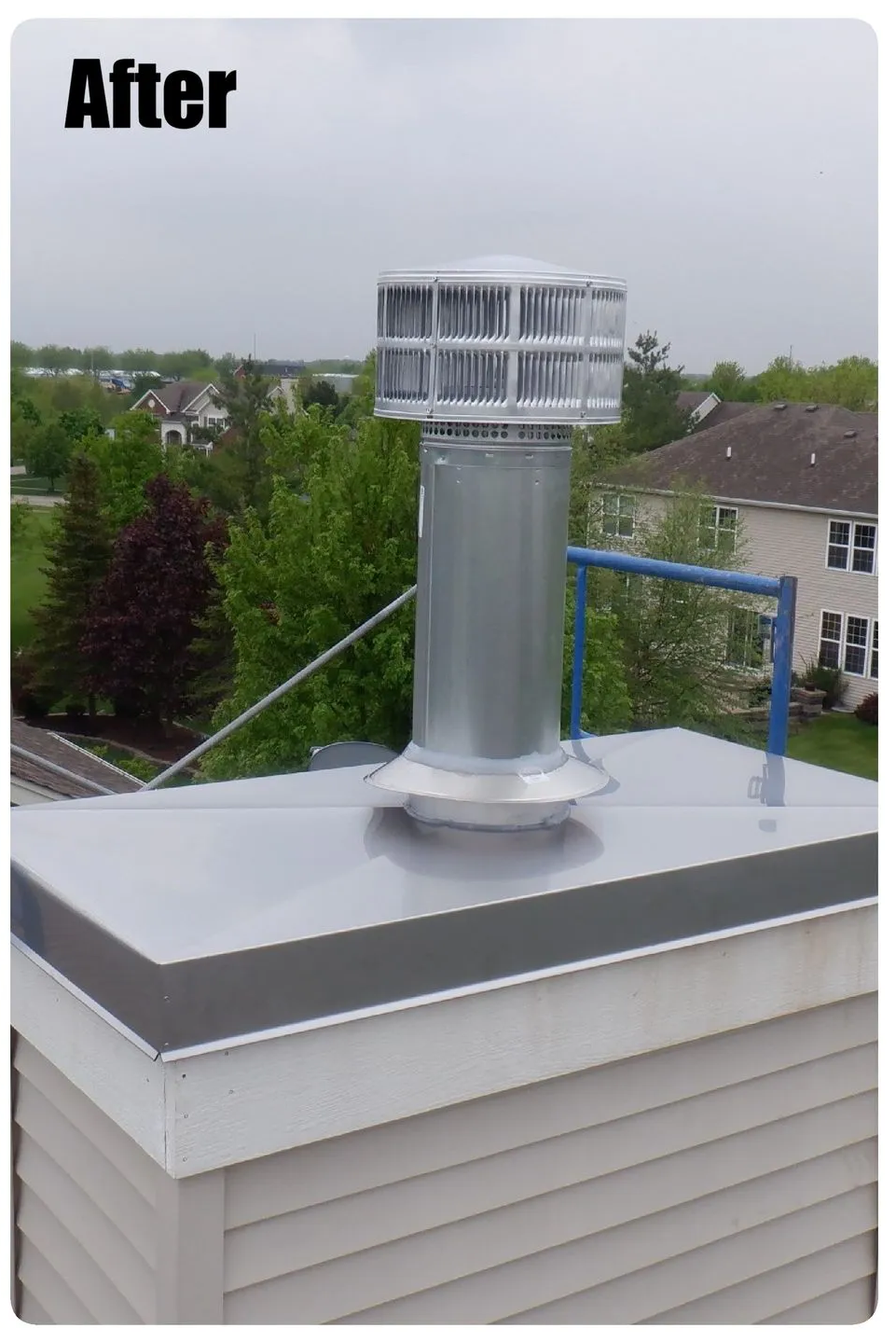 Chimney On Top Of A House - Elgin, IL - Valor Chimney Services Corporation