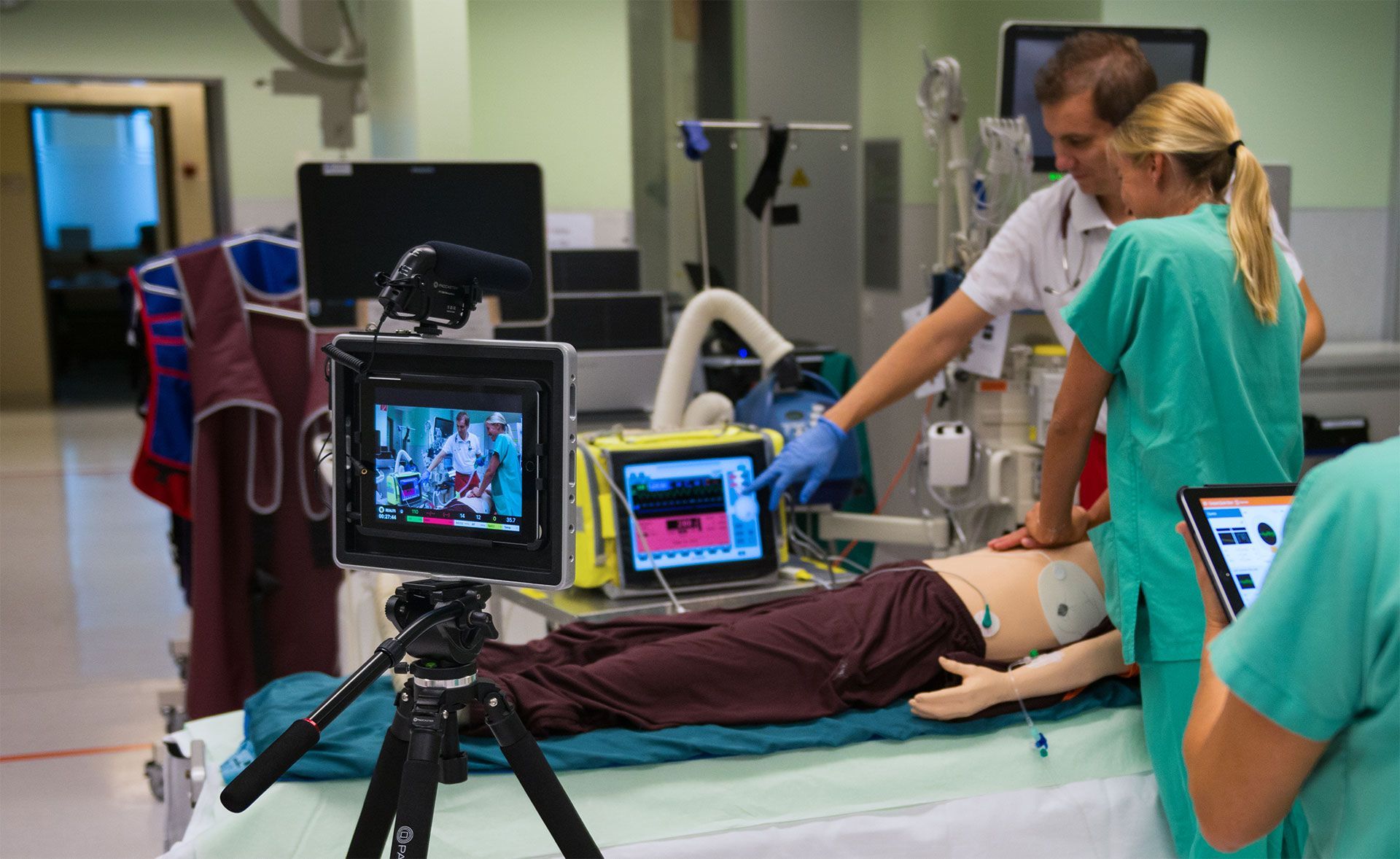 isimulate in a hospital setting