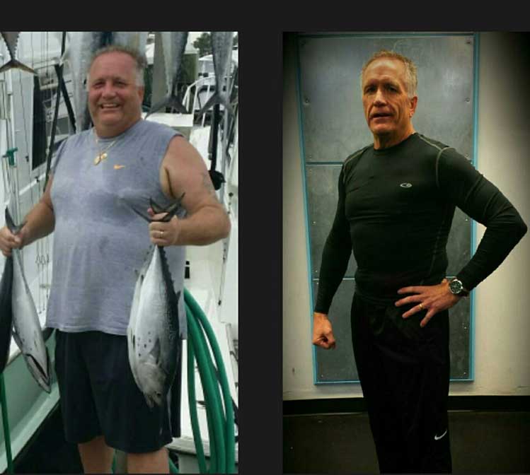 Man's Before and After Photo - Fitness in Mount Laurel, NJ