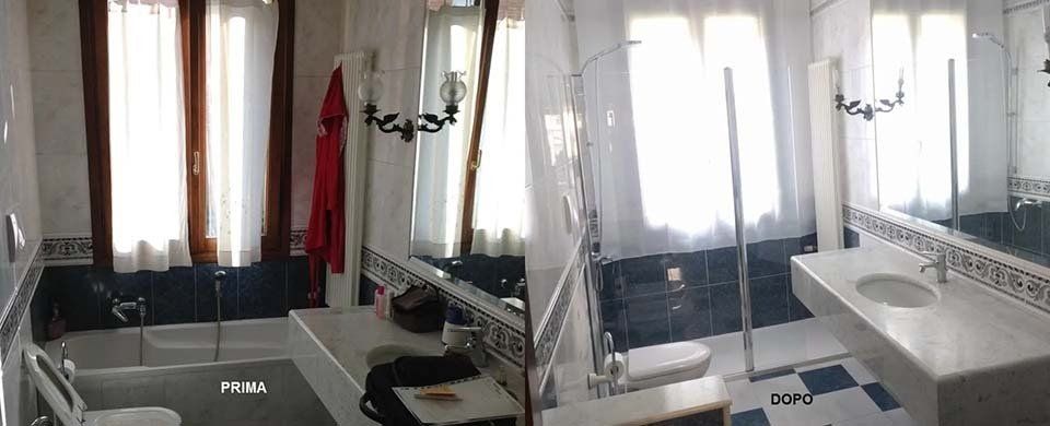 Sostituzione della vasca con box doccia a Reggio Emilia