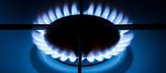 A gas burner in operation after being installed by a Gas Fitter in Tweed Heads - Hipwell Plumbing