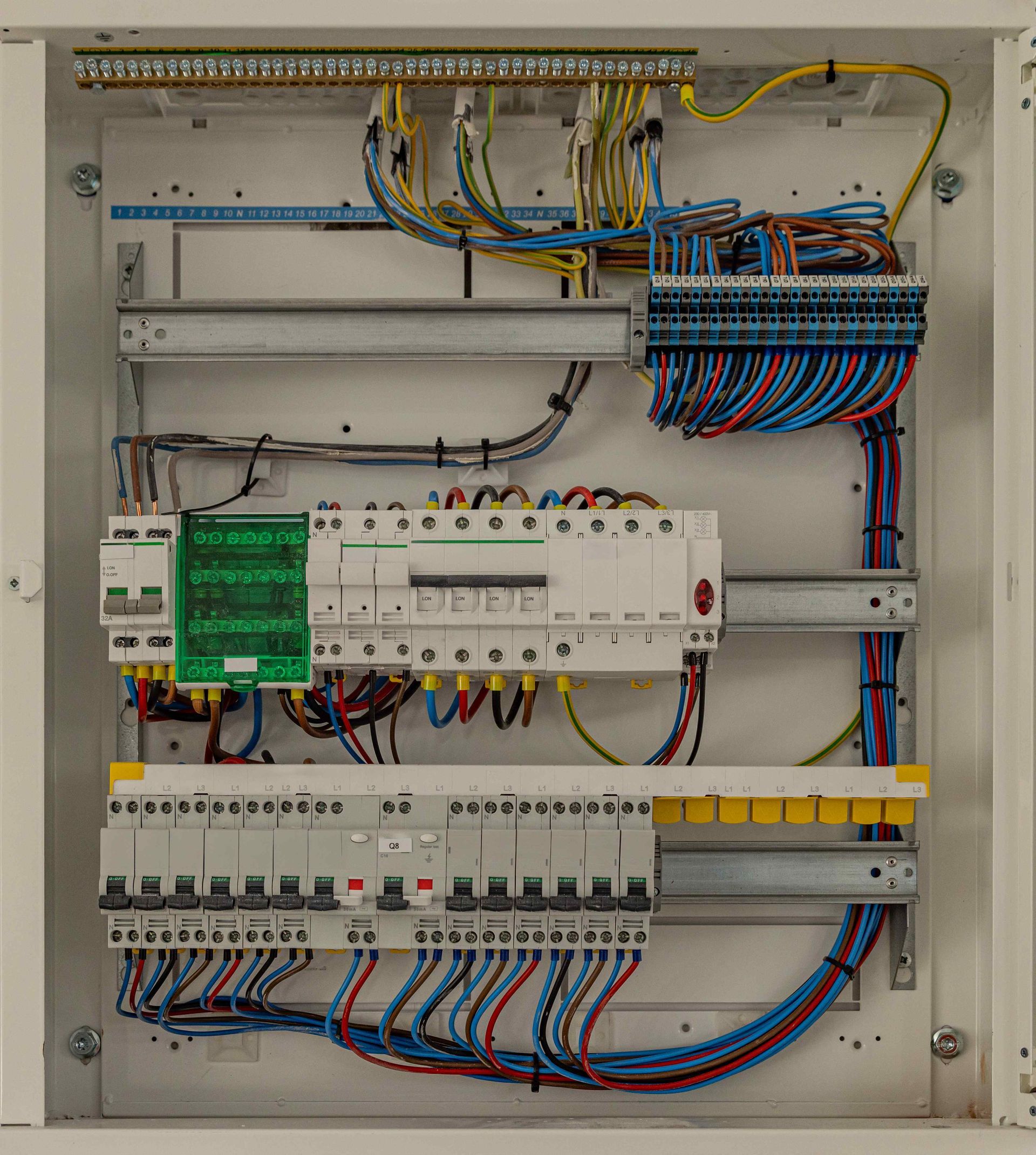 Rewired Electrical Panel Fixed by Affordable Electrical Rewiring Services