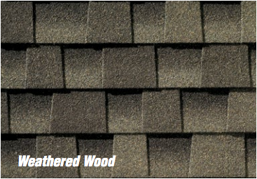 A close up of a weathered wood roof shingle