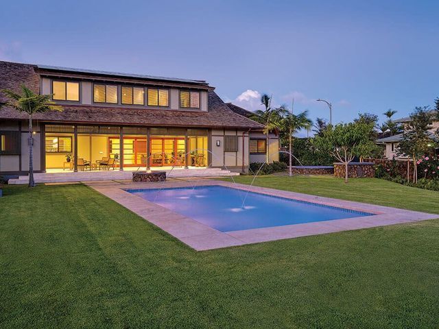 Wide Pool In Front Of The House — Kailua, HI — Pacific Pool & Spa