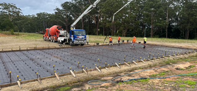 Slab Installation — Concrete Services in Coffs Harbour, NSW