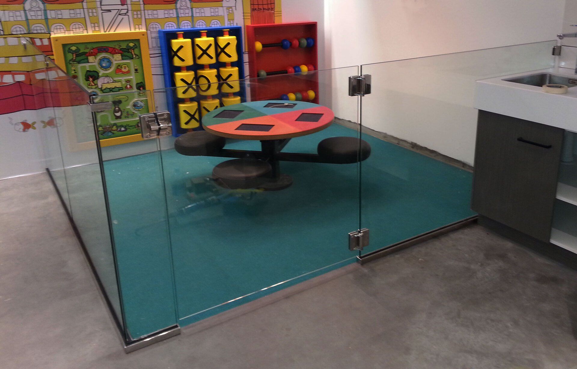 Instyle Home Improvements - Glass Safety Children's Fence