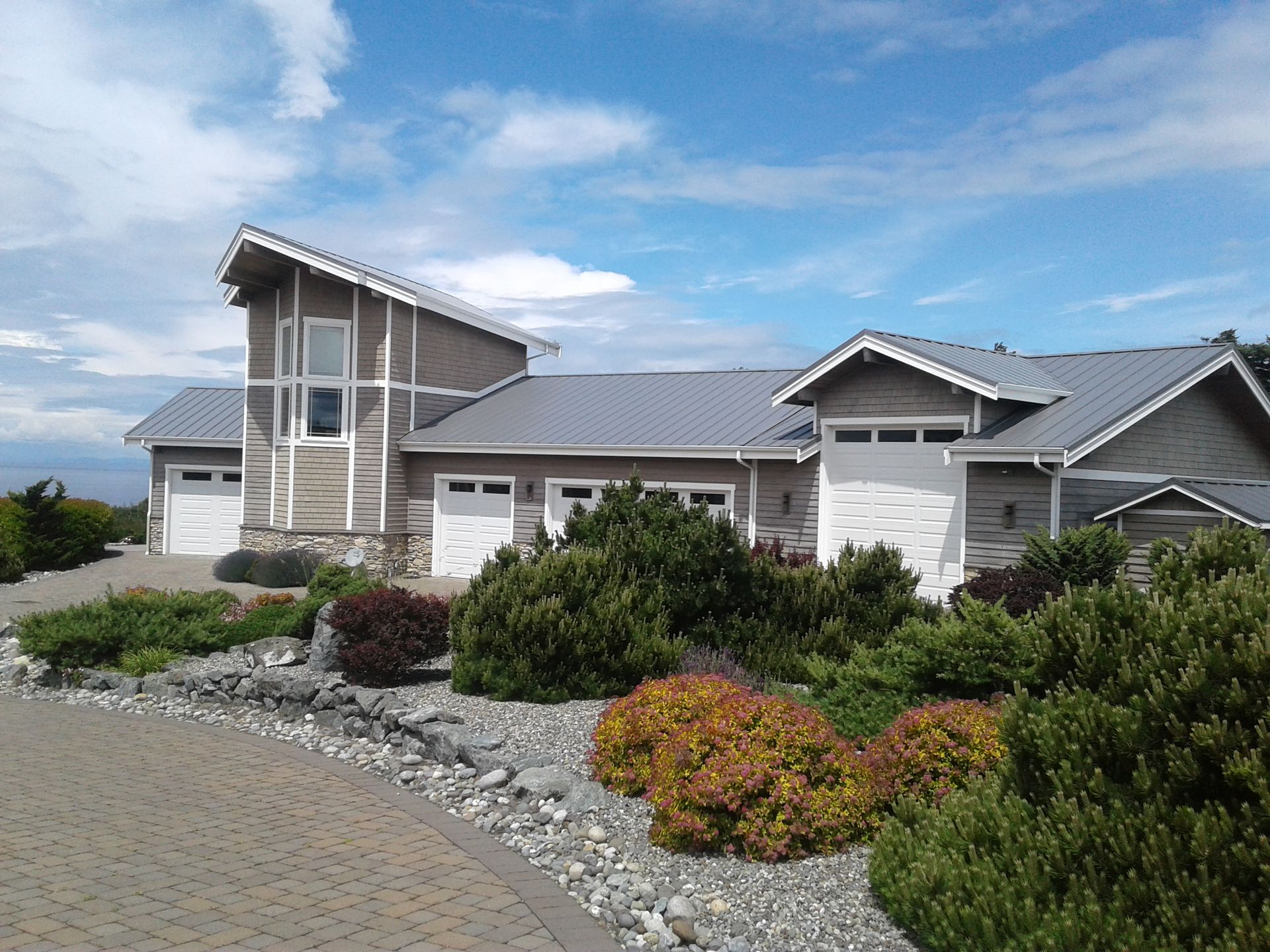 deck with new staining job