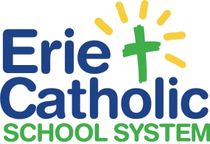 A logo for the erie catholic school system