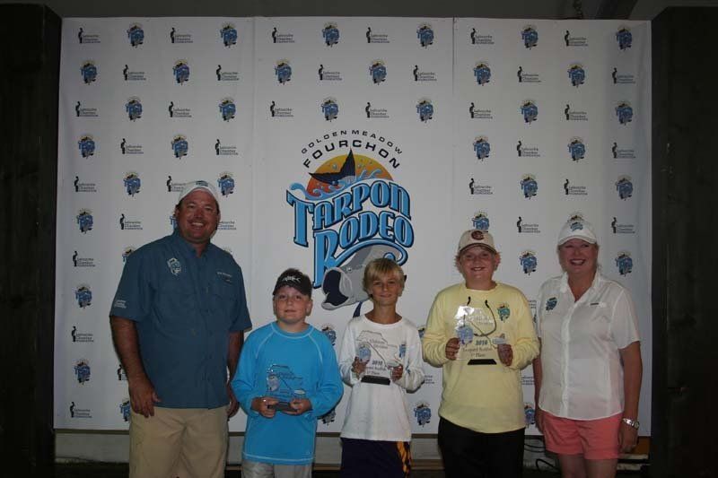 A group of people standing in front of a wall that says touron ridge