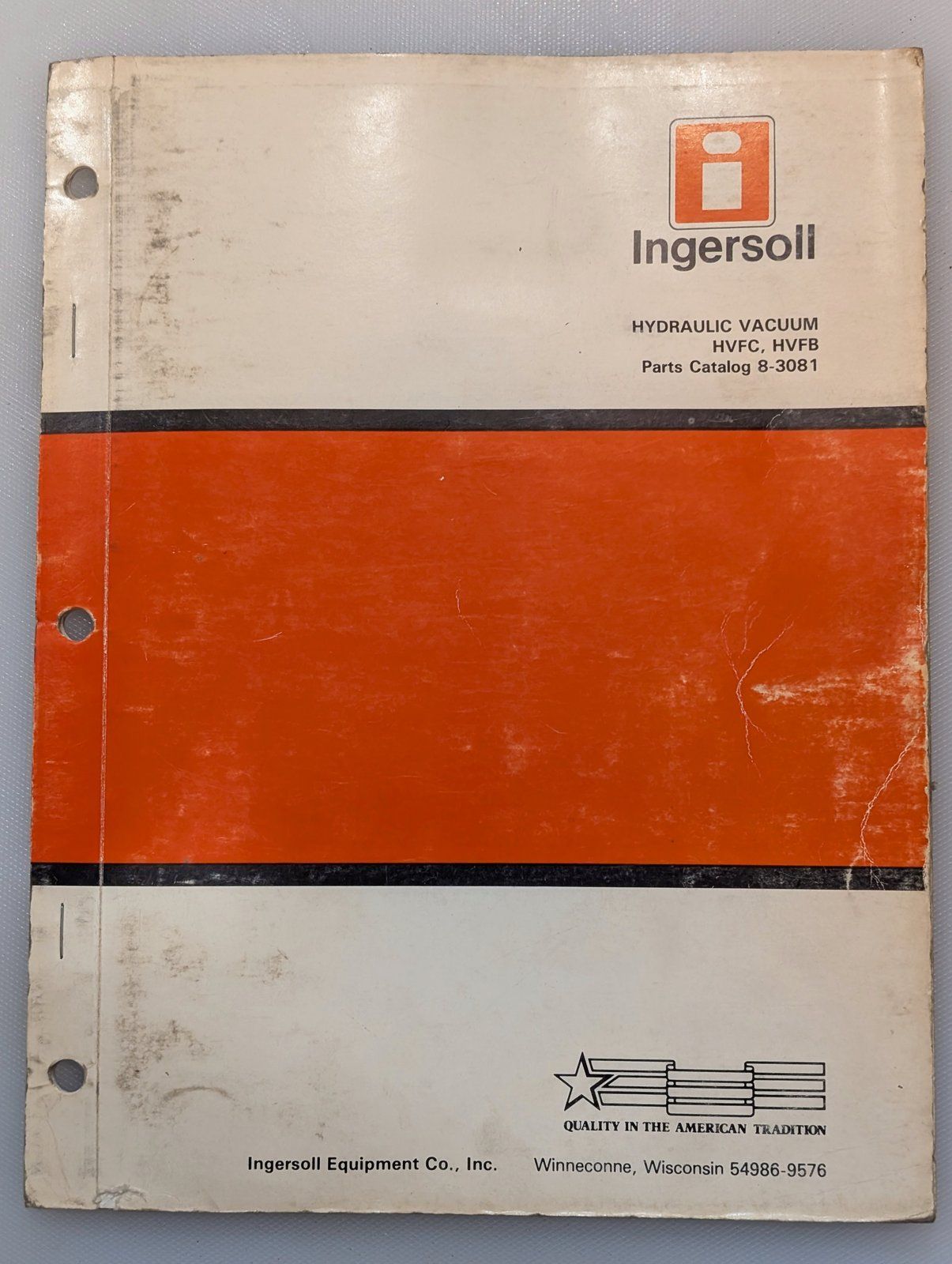 8-3080 PC HVFC HVFB HYDRAULIC VACUUM - Ingersoll/Case Tractor Part