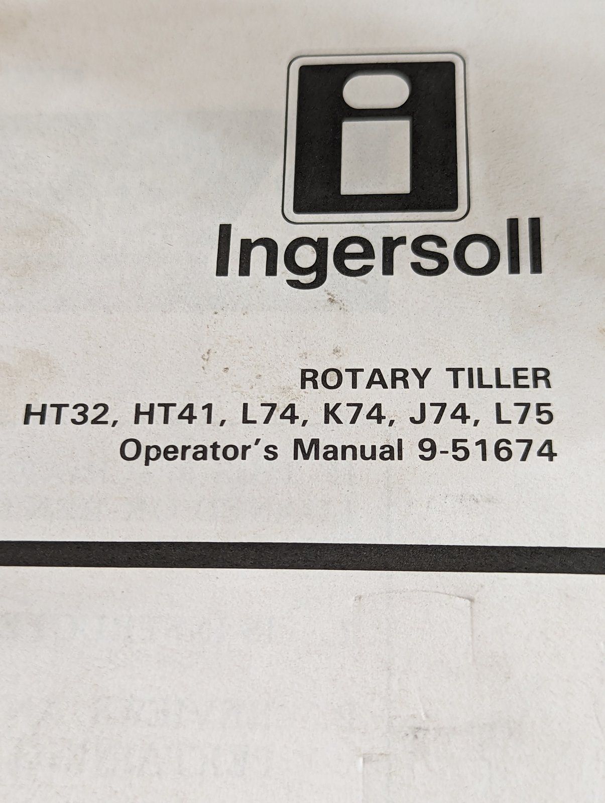 9-51701 OM: M48 L48 K48 MOWER DECK - Ingersoll/Case Tractor Part