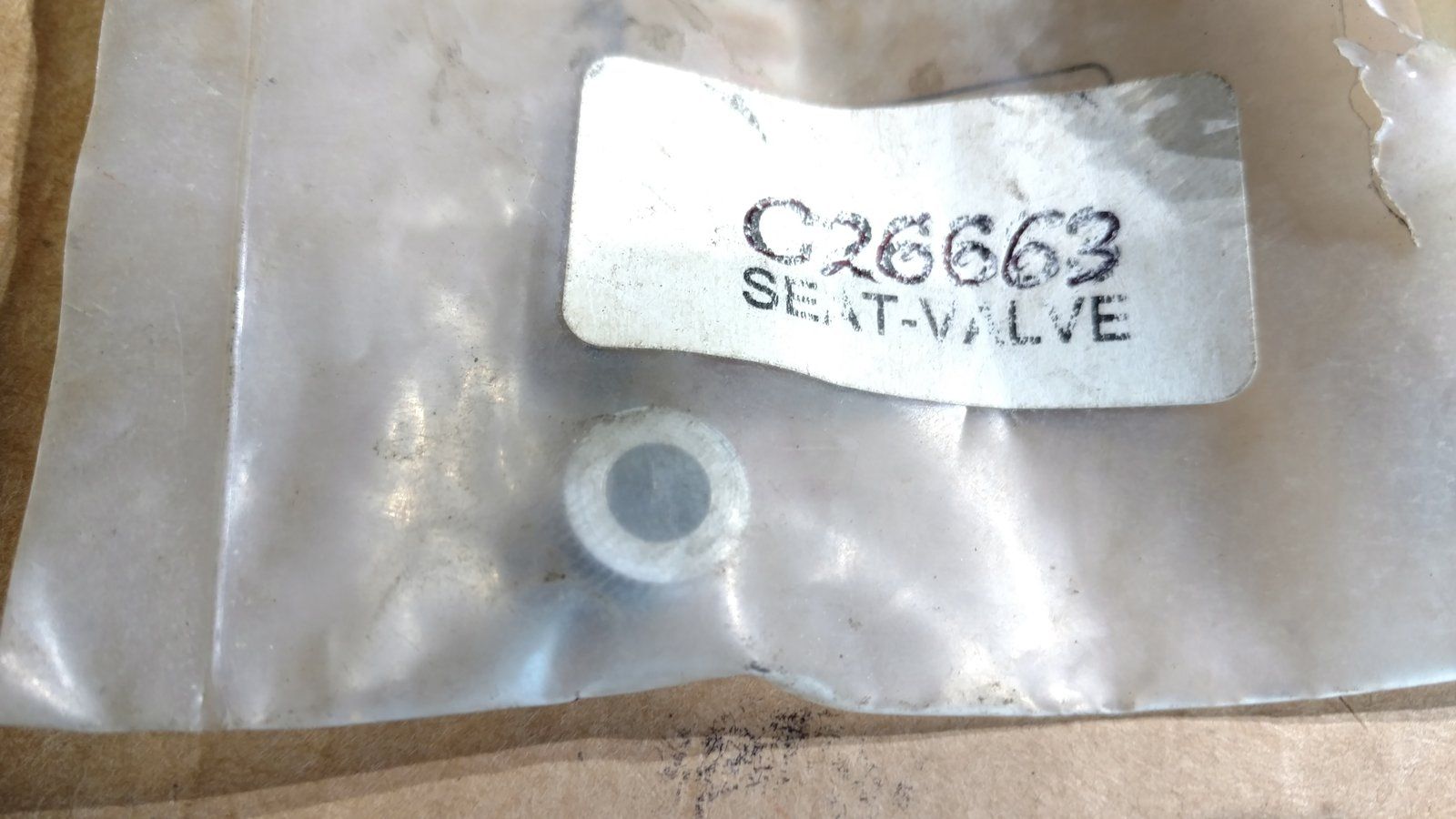 C26663 SEAT - TRAVEL CONTROL VALVE (DFP P/N: 1225-334) - Ingersoll/Case Tractor Part