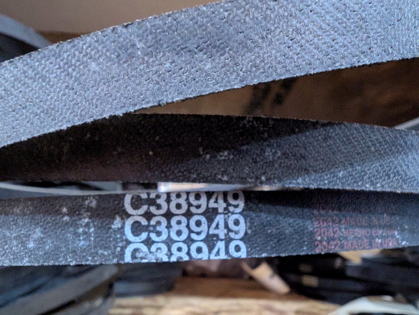 C38949 ( replaces G9003003A ) BELT -