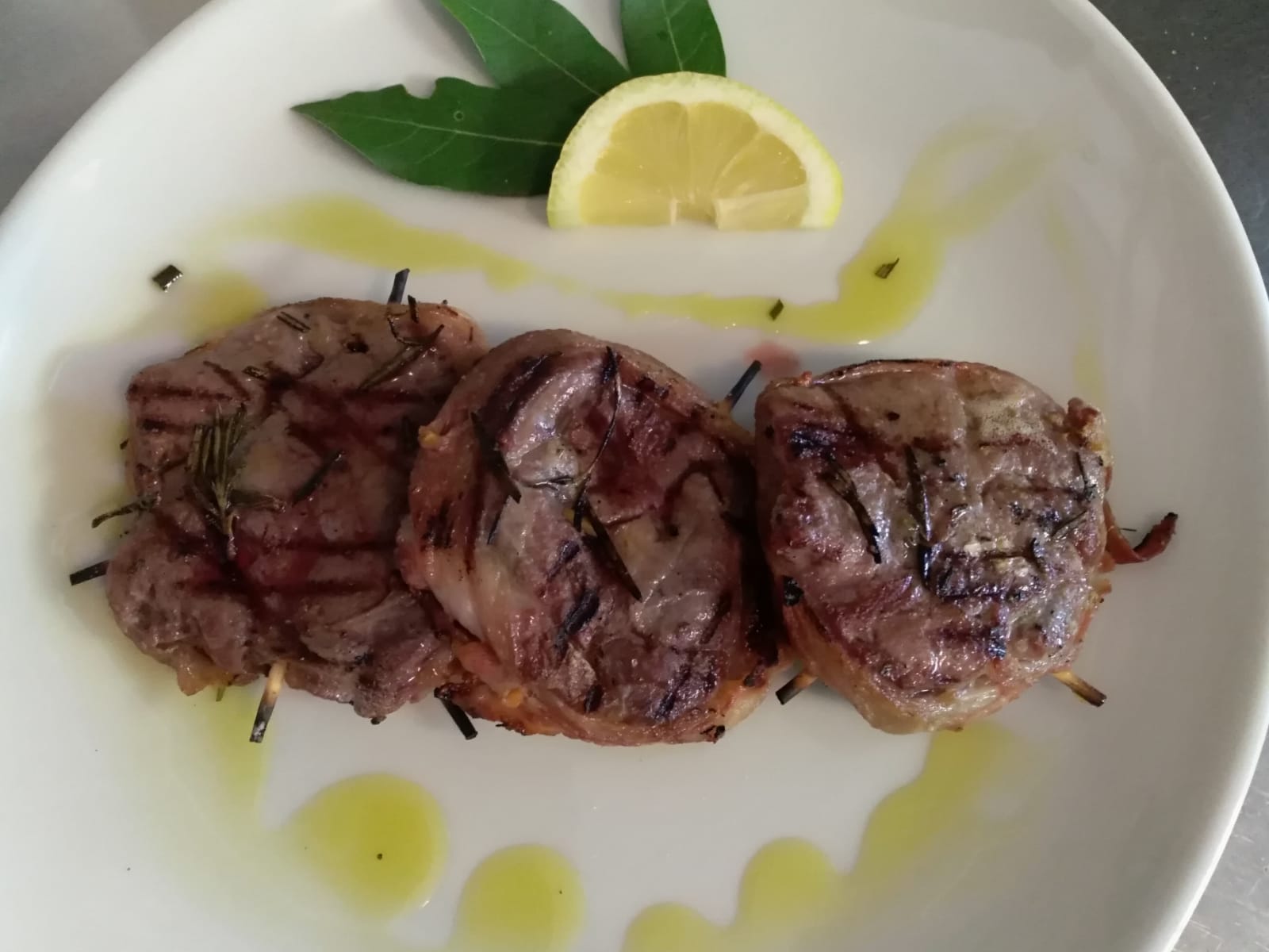 Nodino di daino ai ferri