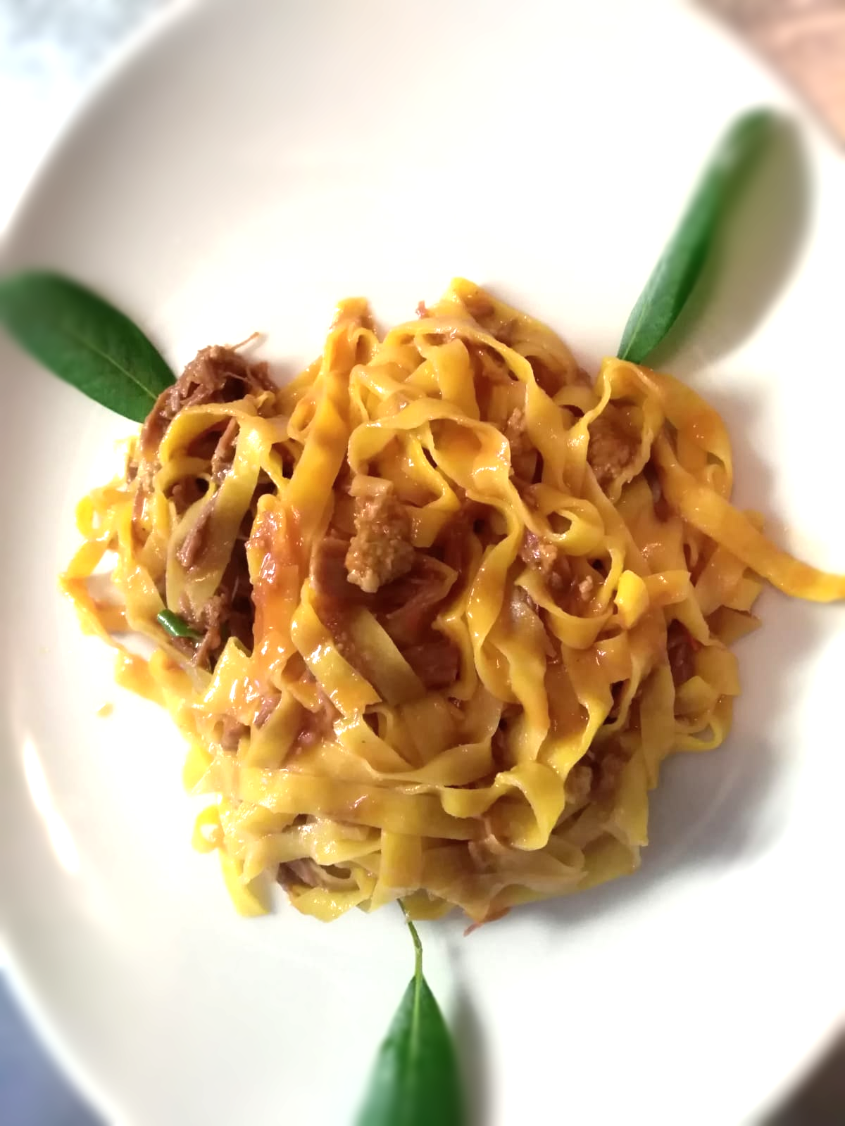 Ristorante Bagno di Romagna Forcelli: Tagliatelle al Cinghiale