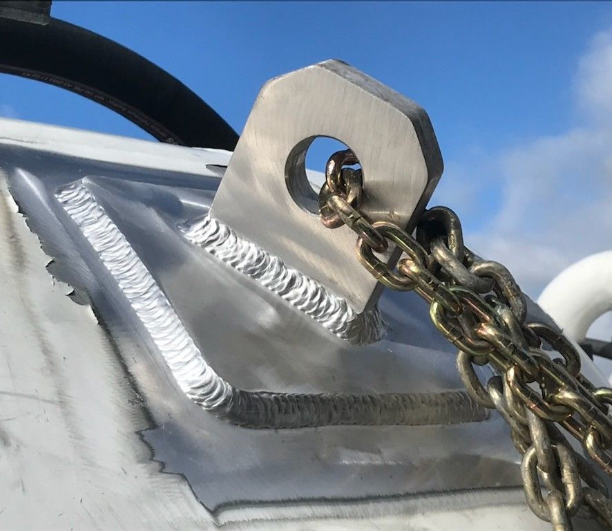 Professional Welder Welding Steel — Shearwater Engineering in Taree, NSW