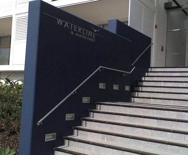 Handrail For Waterline Company — Steel Fabrication in Taree, NSW