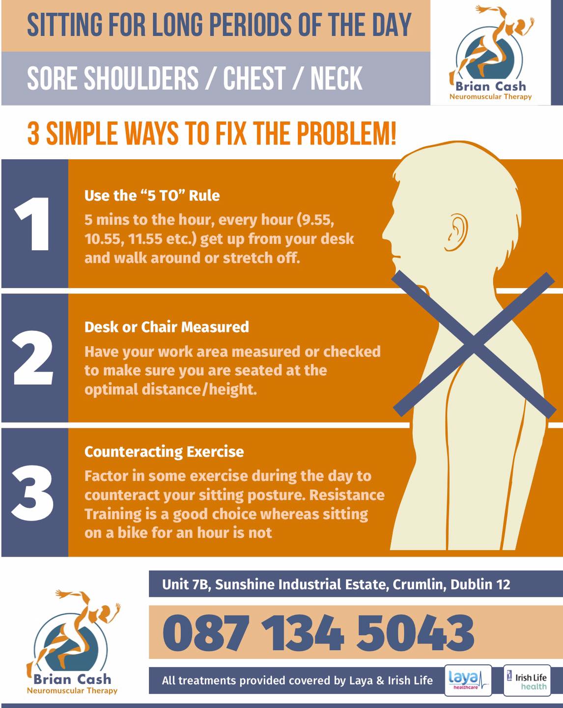 Sitting for Long Periods Information 