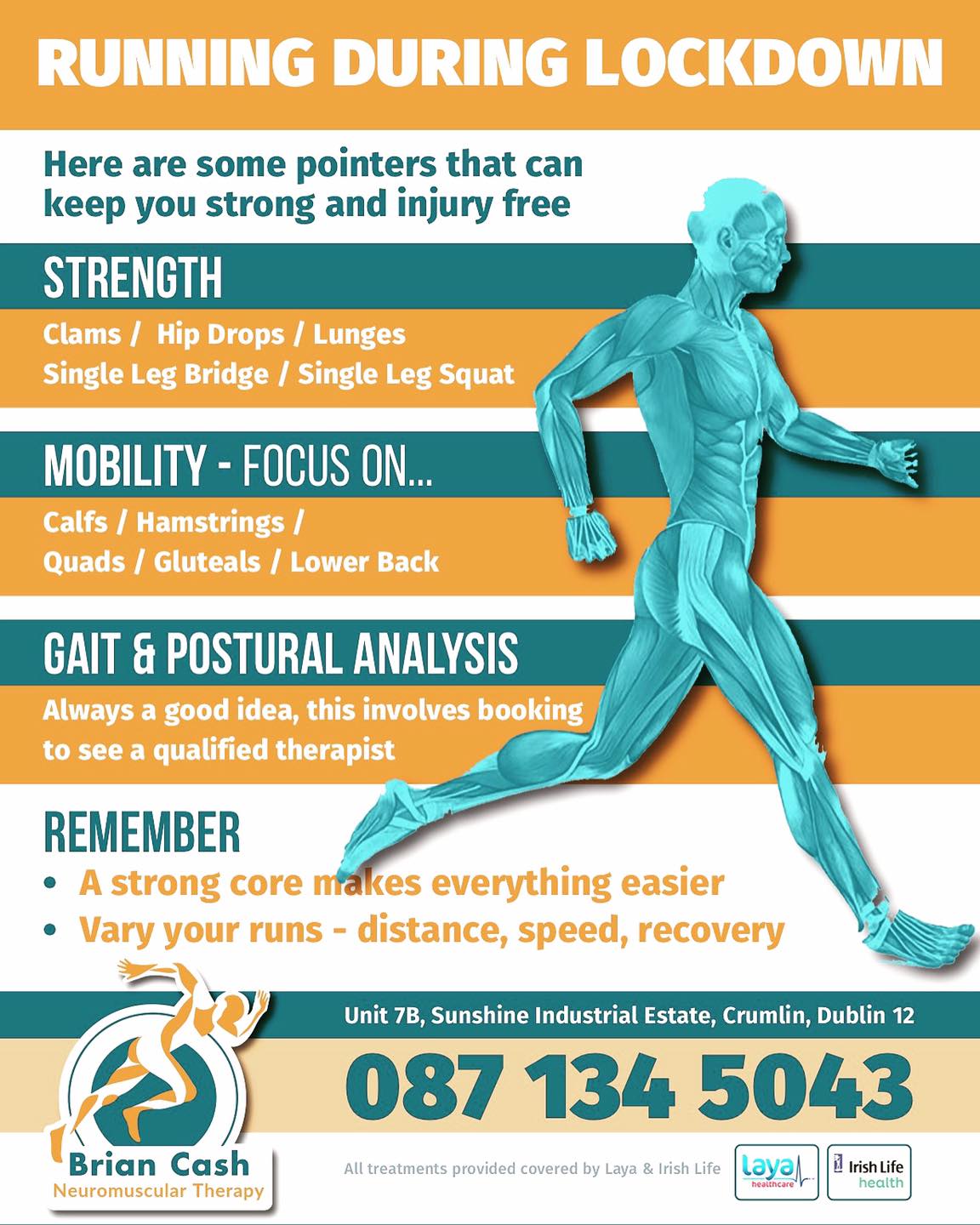 Running During Lockdown Information 