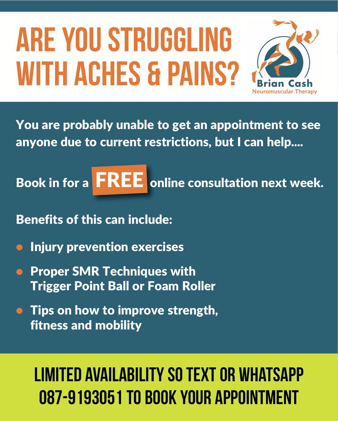 Aches and Pains?