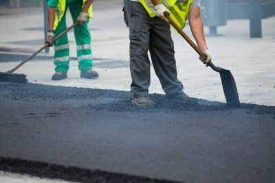 Road Under Contstruction — Asphalt Maintenance in Los Angele, CA