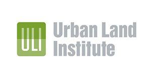 The urban land institute logo is green and gray on a white background.