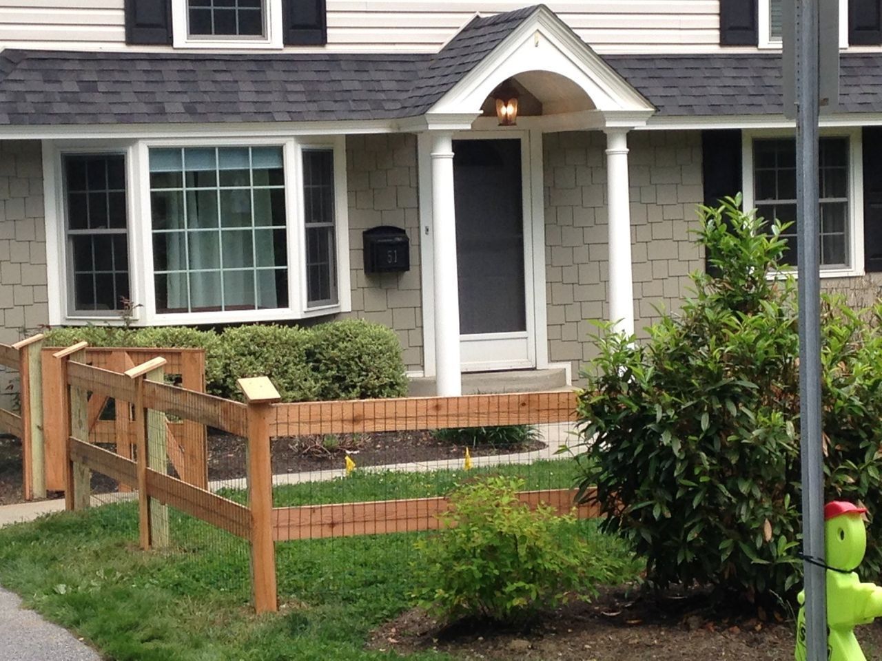 Rail Fence In Front Yard — Hatboro, PA — Main Street Fence