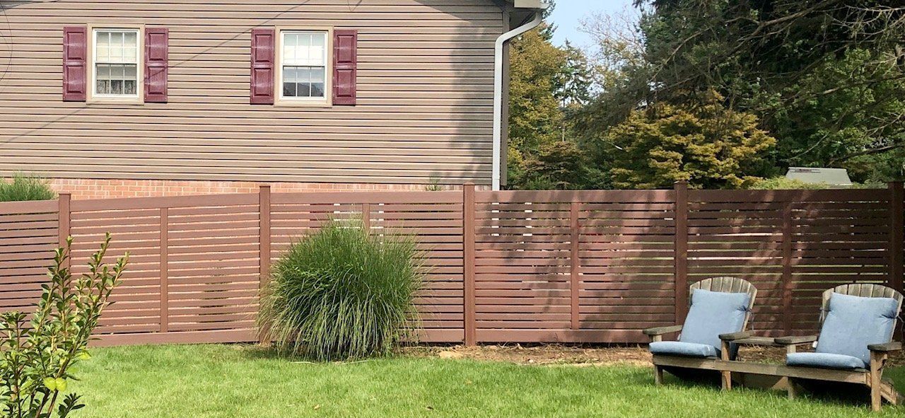 Brown Vinyl Fence — Hatboro, PA — Main Street Fence