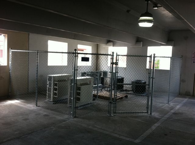 Indoor Chain Link Fence — Hatboro, PA — Main Street Fence