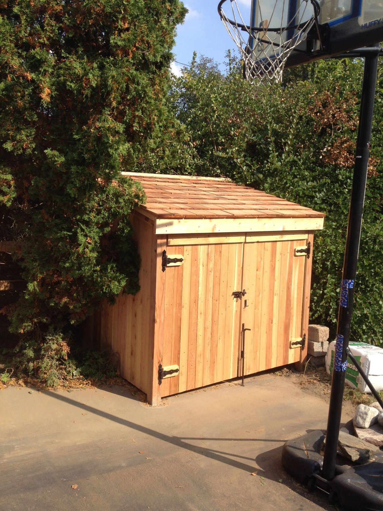 Enclosure With Plants — Hatboro, PA — Main Street Fence