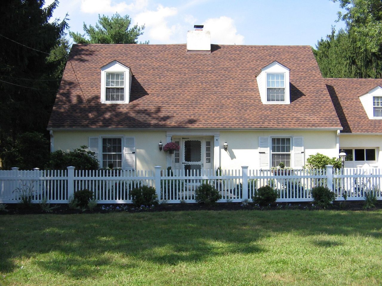 View Of House With Two By Two Picket Fence — Hatboro, PA — Main Street Fence