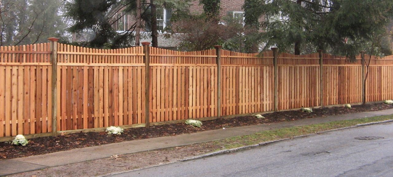 Fence Beside Road — Hatboro, PA — Main Street Fence