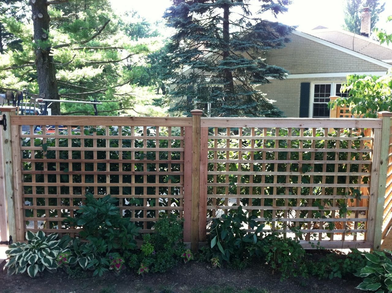 Front View Of Framed Panel — Hatboro, PA — Main Street Fence