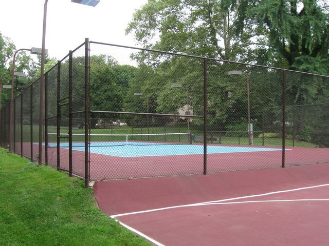 Chain Link Fence Around A Court — Hatboro, PA — Main Street Fence