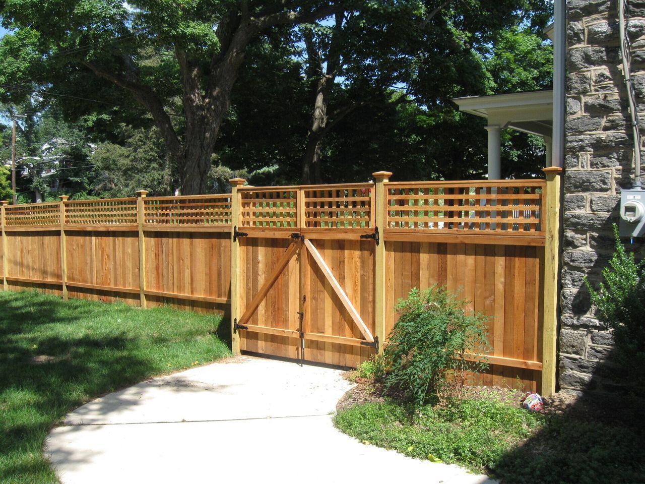 Fence With Gate — Hatboro, PA — Main Street Fence