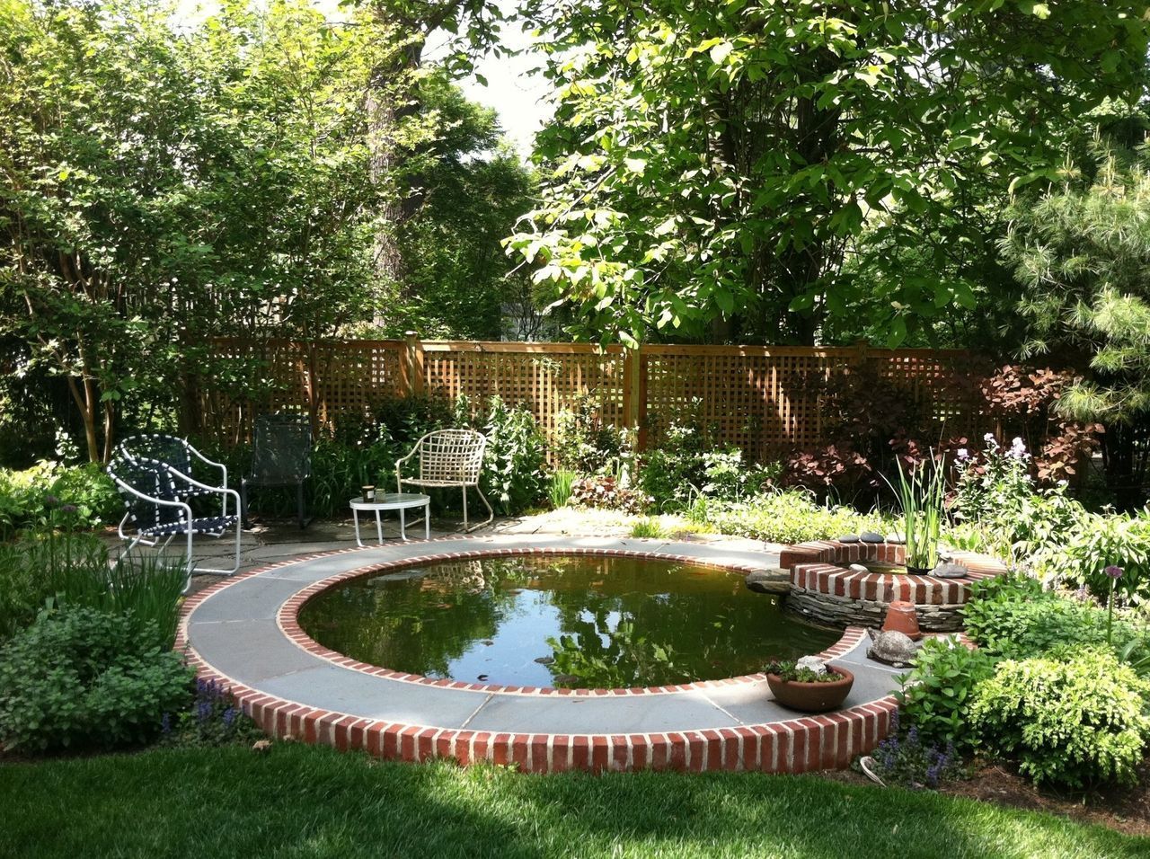 Framed Panel Beside Pool — Hatboro, PA — Main Street Fence