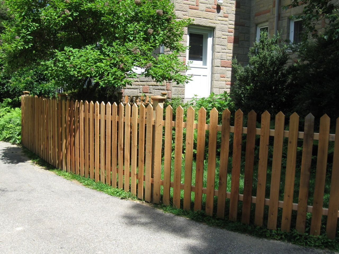 View Of Walkway Picket Fence — Hatboro, PA — Main Street Fence