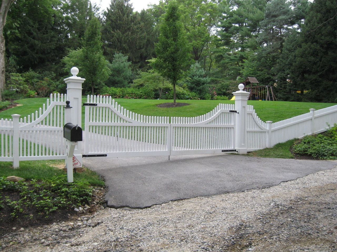 Two By Two Picket Fence With Design — Hatboro, PA — Main Street Fence