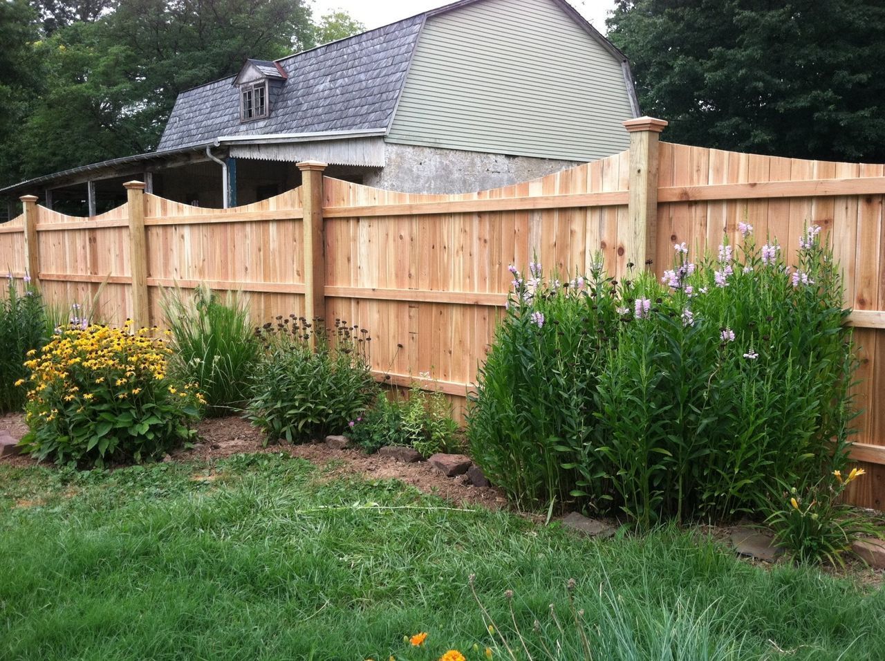 Fence Beside House — Hatboro, PA — Main Street Fence