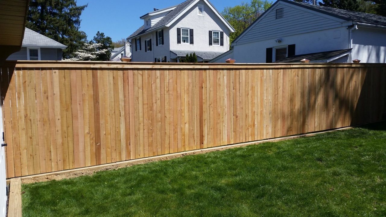 Fence In Yard — Hatboro, PA — Main Street Fence