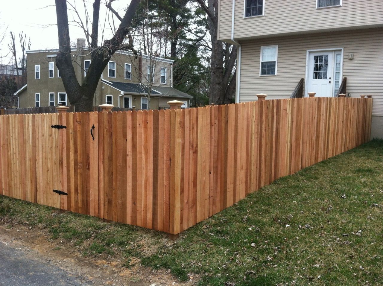 View Of Fence From Outside — Hatboro, PA — Main Street Fence