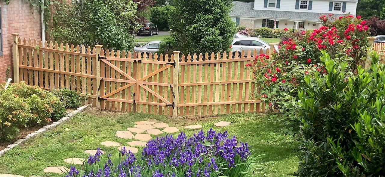 Picket Fence With Stone Steps — Hatboro, PA — Main Street Fence