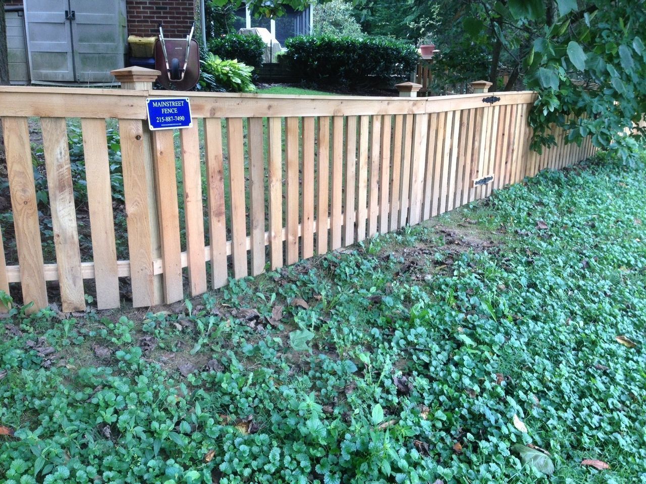 View Of Picket Fence — Hatboro, PA — Main Street Fence